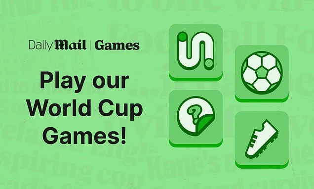 Join the Action with Daily Mail Sport's Exclusive World Cup Games