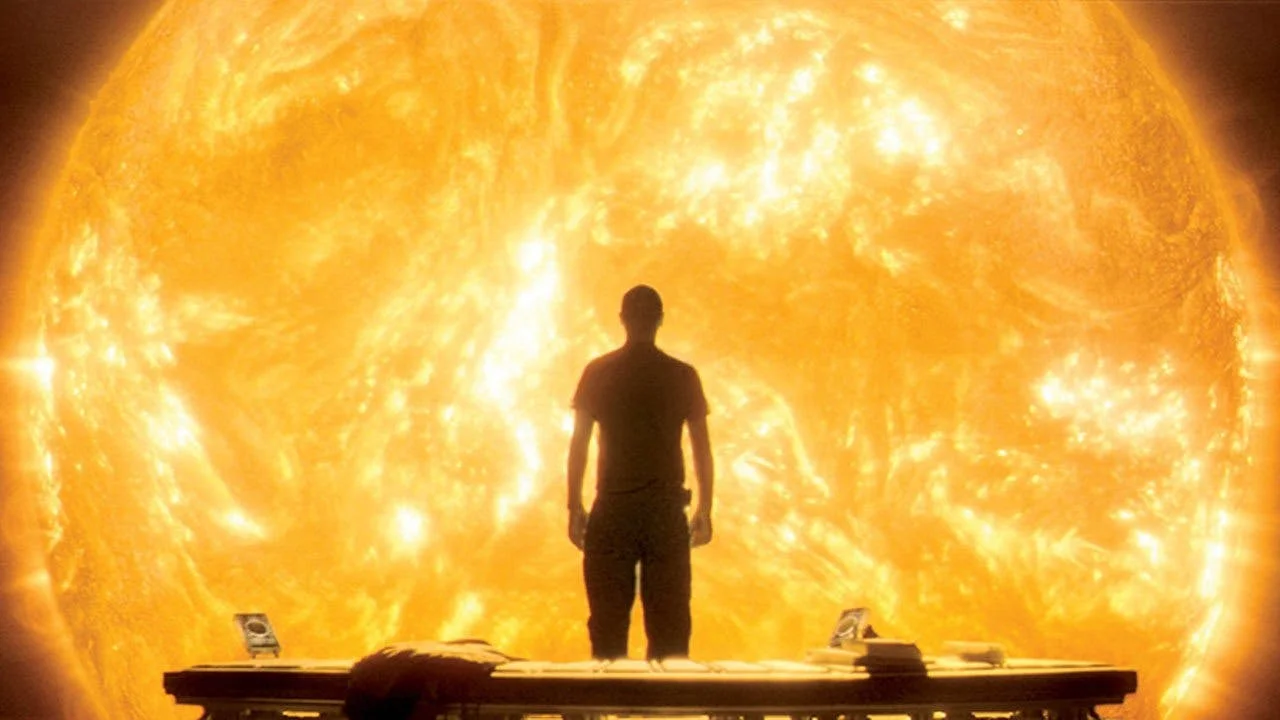 Screenshot from the 2007 sci-fi movie 'Sunshine'