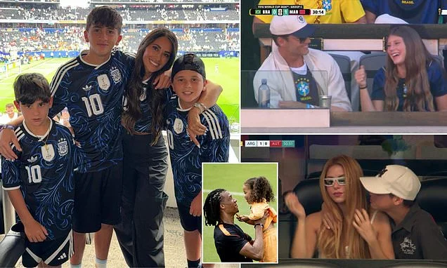 Celebrities and Their Families Shine at the World Cup